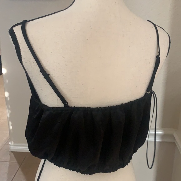 Urban Outfitters Black Crop Top - Picture 2 of 5